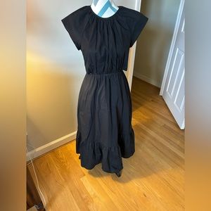 J.Crew custom black dress